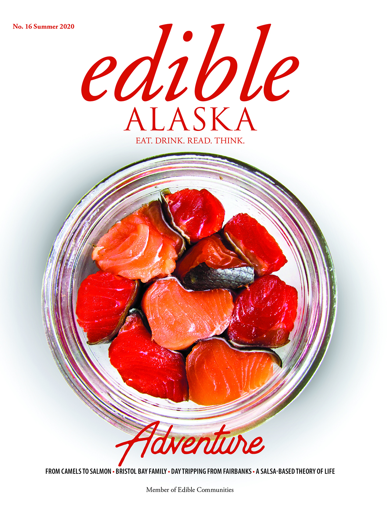 Cover of the Edible Alaska Summer 2020 Issue